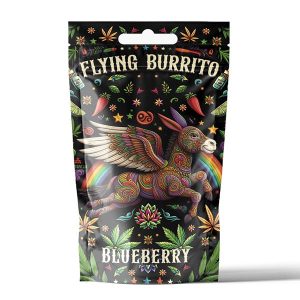 CBD Flying Burrito Blueberry